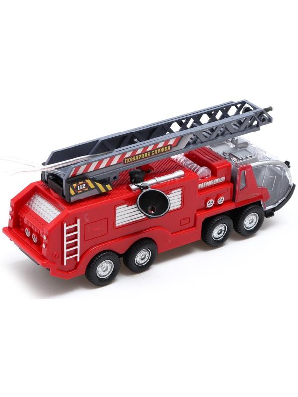 Машина «Пожарная», стреляет водой, русская озвучка, световые и звуковые эффекты