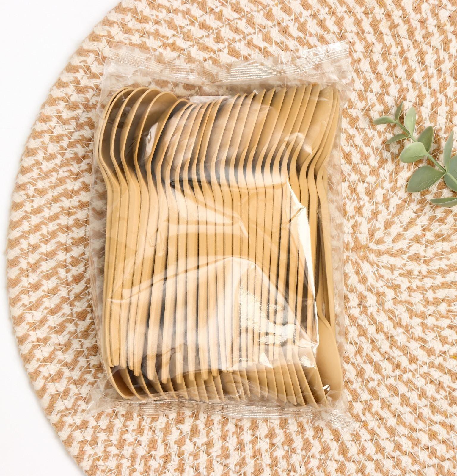 Ложка столовая одноразовая «БИО ЭКО стандарт S», цвет МИКС