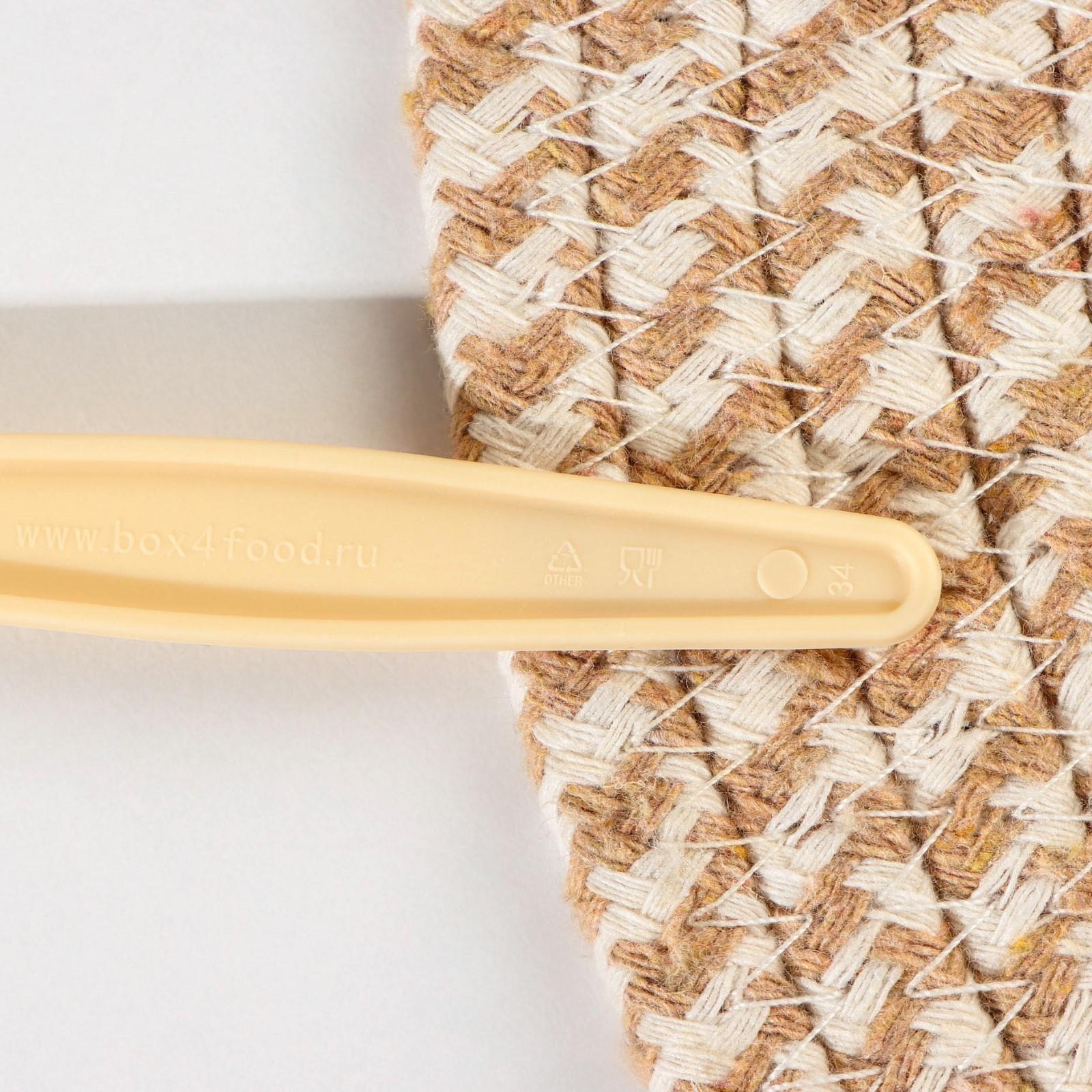 Ложка столовая одноразовая «БИО ЭКО премиум M», цвет бежевый