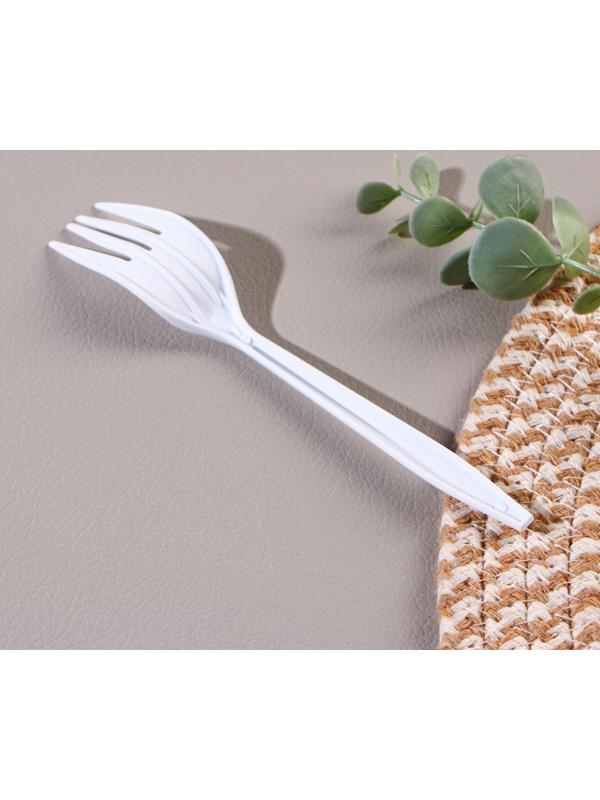 Вилка столовая одноразовая «БИО ЭКО стандарт S», цвет МИКС