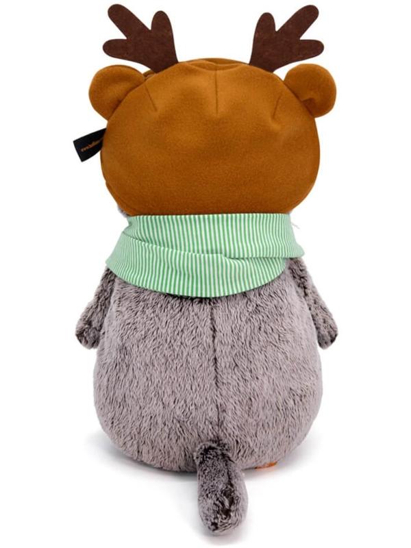 Мягкая игрушка «Басик в шапке. Олень», 25 см