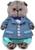 Мягкая игрушка «Басик в голубом пиджаке», 30 см