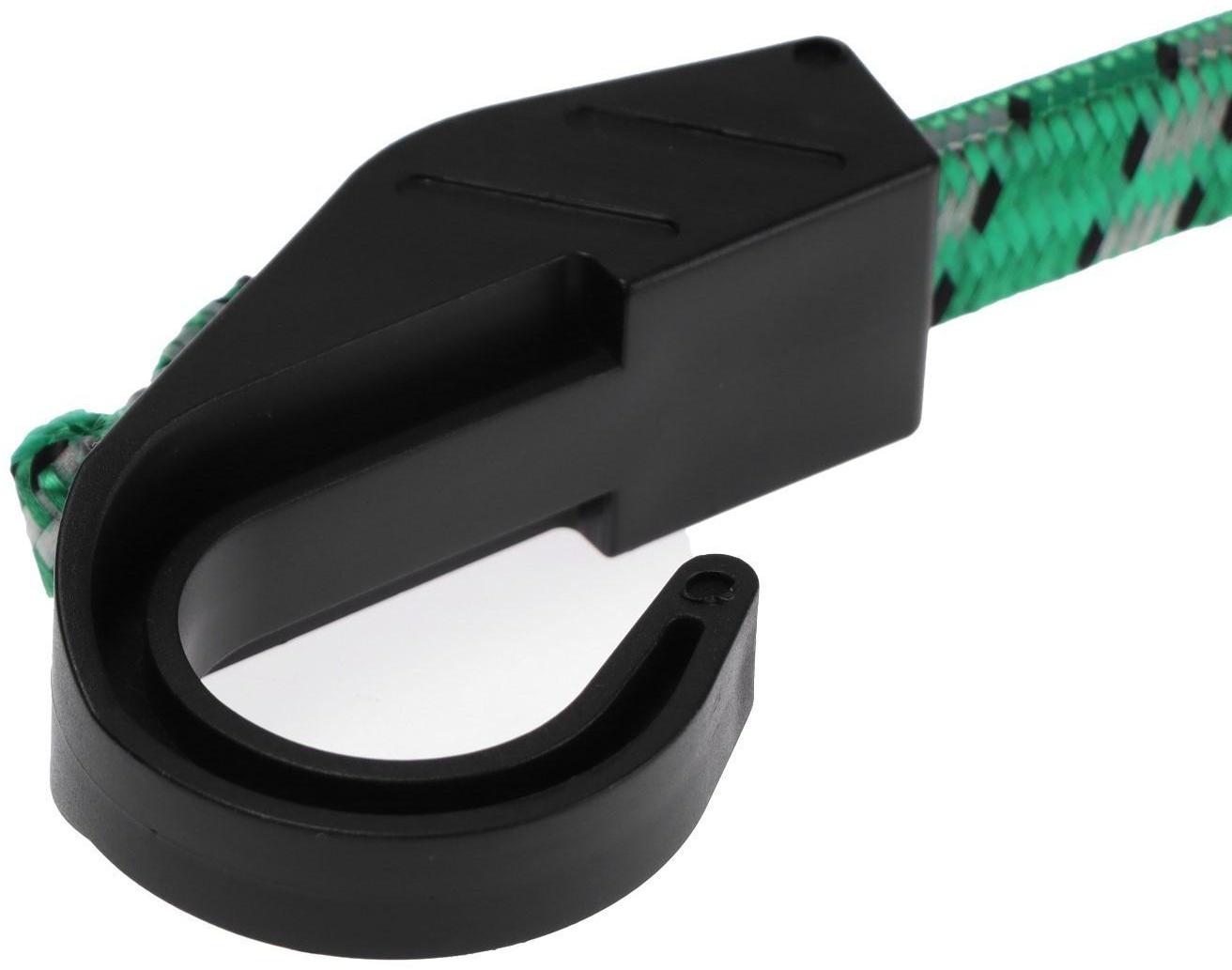 Резинка для крепления багажа Nova Bright, 0,8 м, пластиковые крючки, набор 2 шт