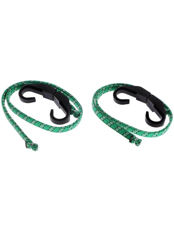 Резинка для крепления багажа Nova Bright, 0,8 м, пластиковые крючки, набор 2 шт