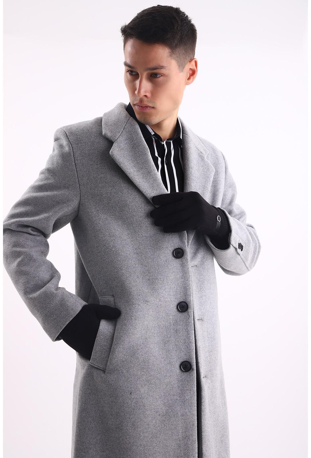 Перчатки мужские, цвет чёрный, безразмерные