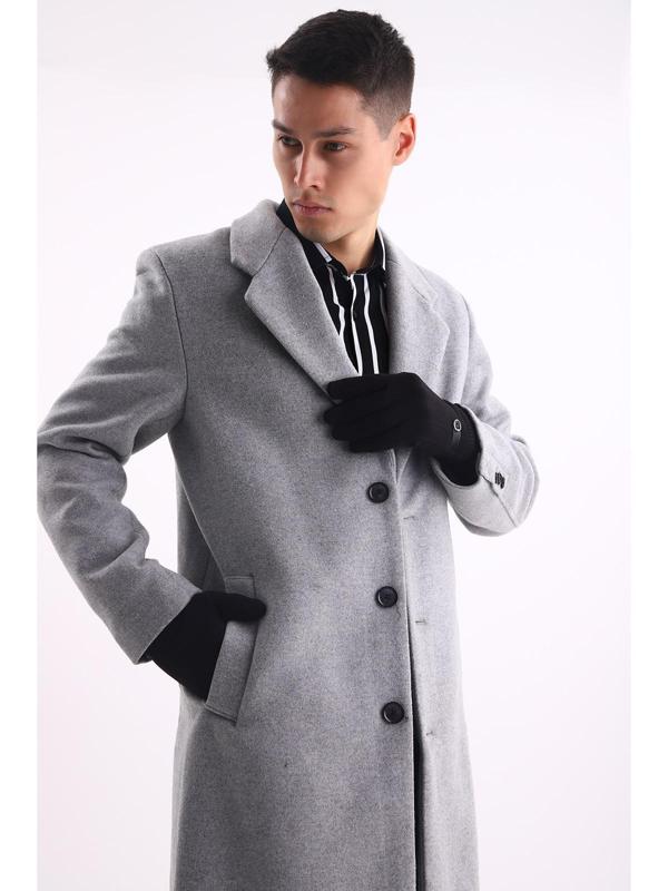 Перчатки мужские, цвет чёрный, безразмерные