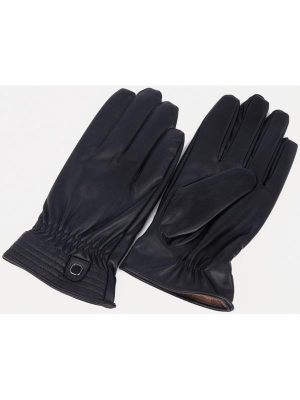 Перчатки мужские, цвет чёрный, безразмерные