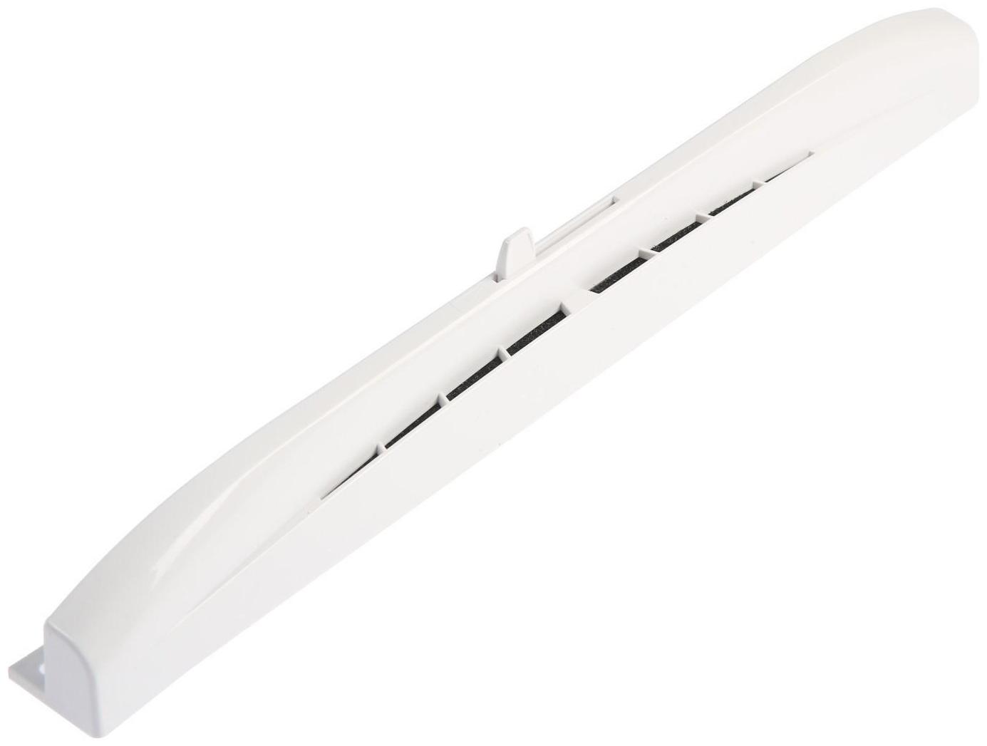 Проветриватель оконный ERA WV350 White, регулируемый с фильтром, пластик, белый