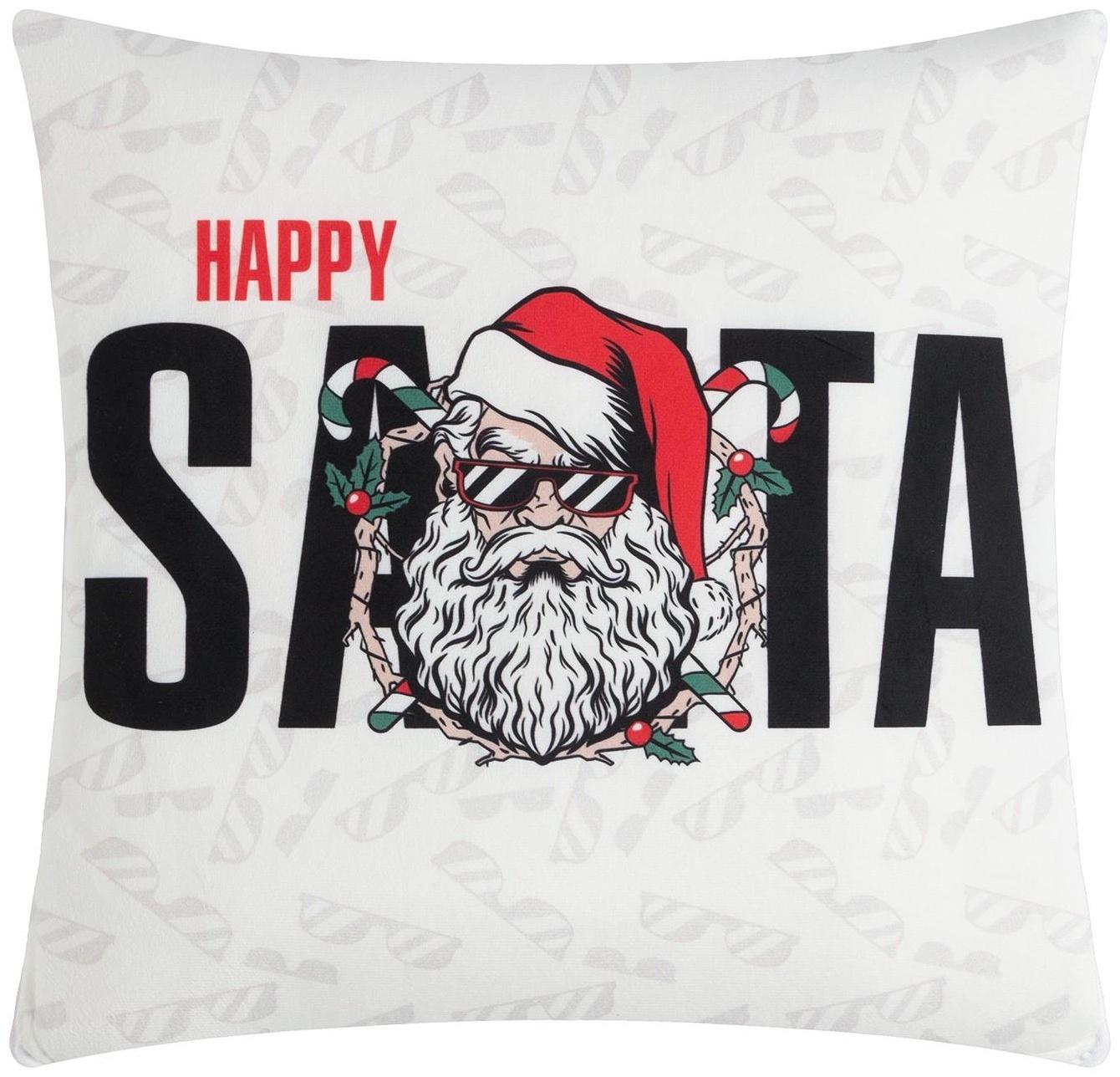 Подушка-плед Этель Happy Santa, подушка 40*40±3 см, плед 100*150 см 100%п/э, 280 г/м2