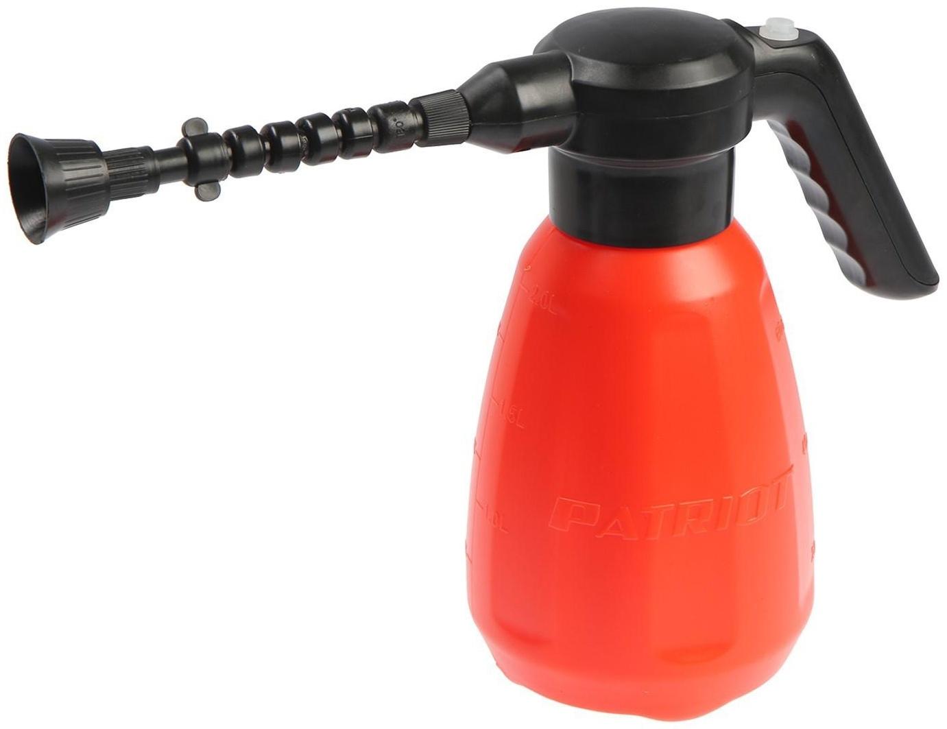 Распылитель аккумуляторный PATRIOT PT-2Li, 3.7 В, 2 Ач, Li-ion, 0.33 л/мин, 2 л, 2.5 бар
