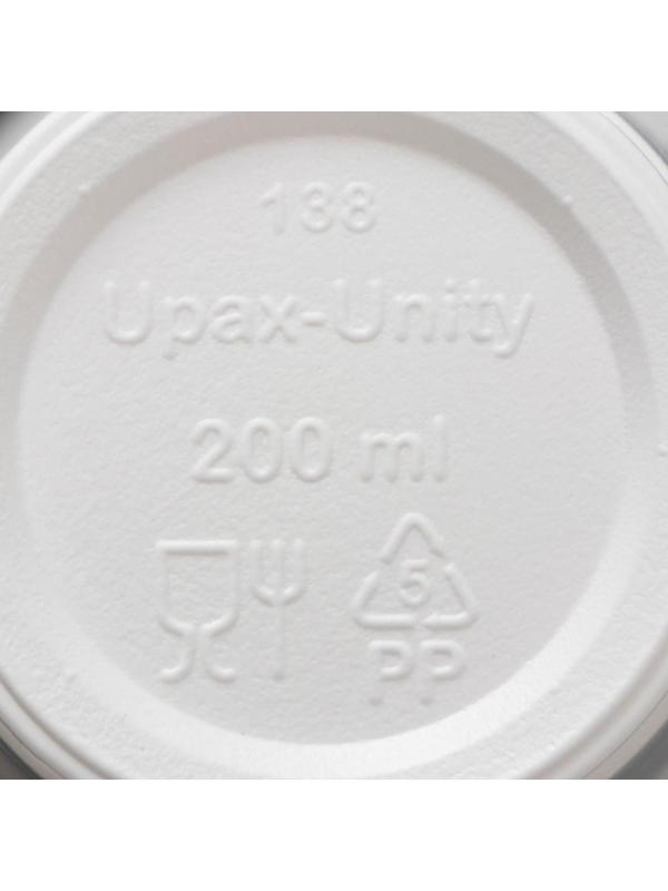 Набор одноразовой посуды на 6 персон «Летний №2», тарелки плоские, стаканчики 200 мл, вилки, салфетки, цвет белый