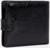 Портмоне на кнопке, для купюр, для карт, для монет, цвет чёрный