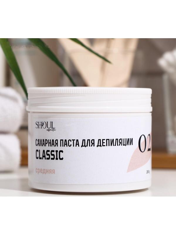 Сахарная паста для депиляции Shoul, средняя, 200 г