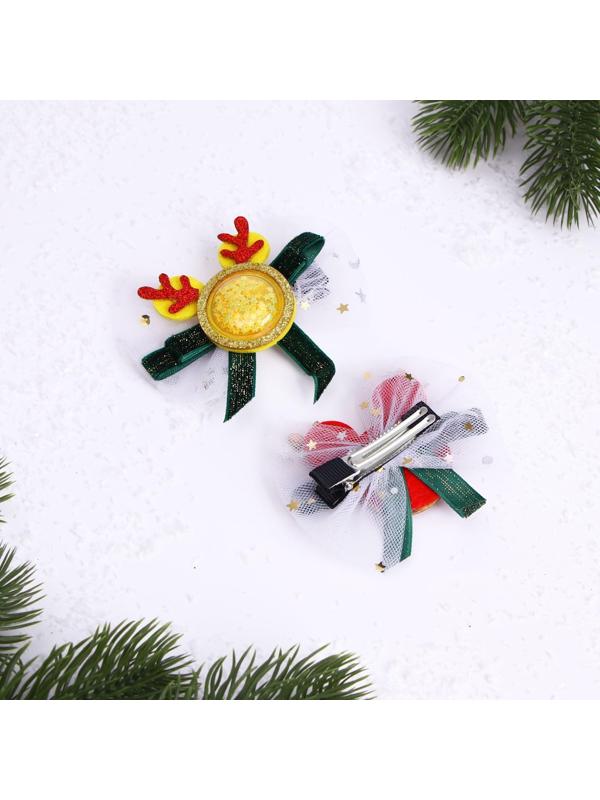 Карнавальный зажим «Рожки», цвета МИКС