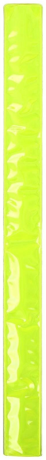 Лента Dream Bike светоотражающая, 30х340мм, на ногу/на руку, самозатягивающаяся, цвет жёлтый