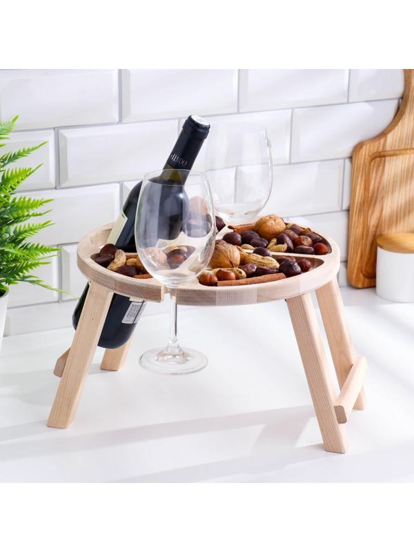 Столик - поднос с менажницей и складными ножками 