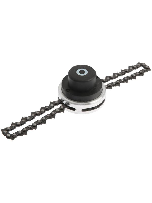 Катушка для триммера с цепью ТУНДРА, алюминиевый корпус, М10 х 1.25 левая