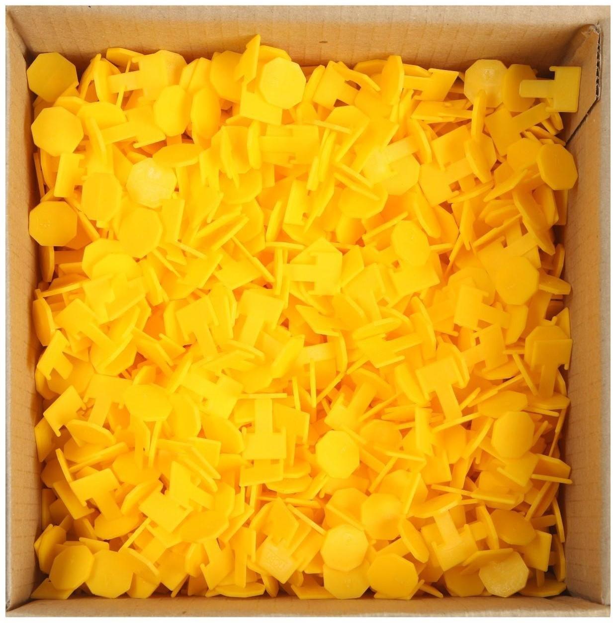 Система выравнивания плитки ЛОМ, Зажим 1 мм (1500 шт.), коробка