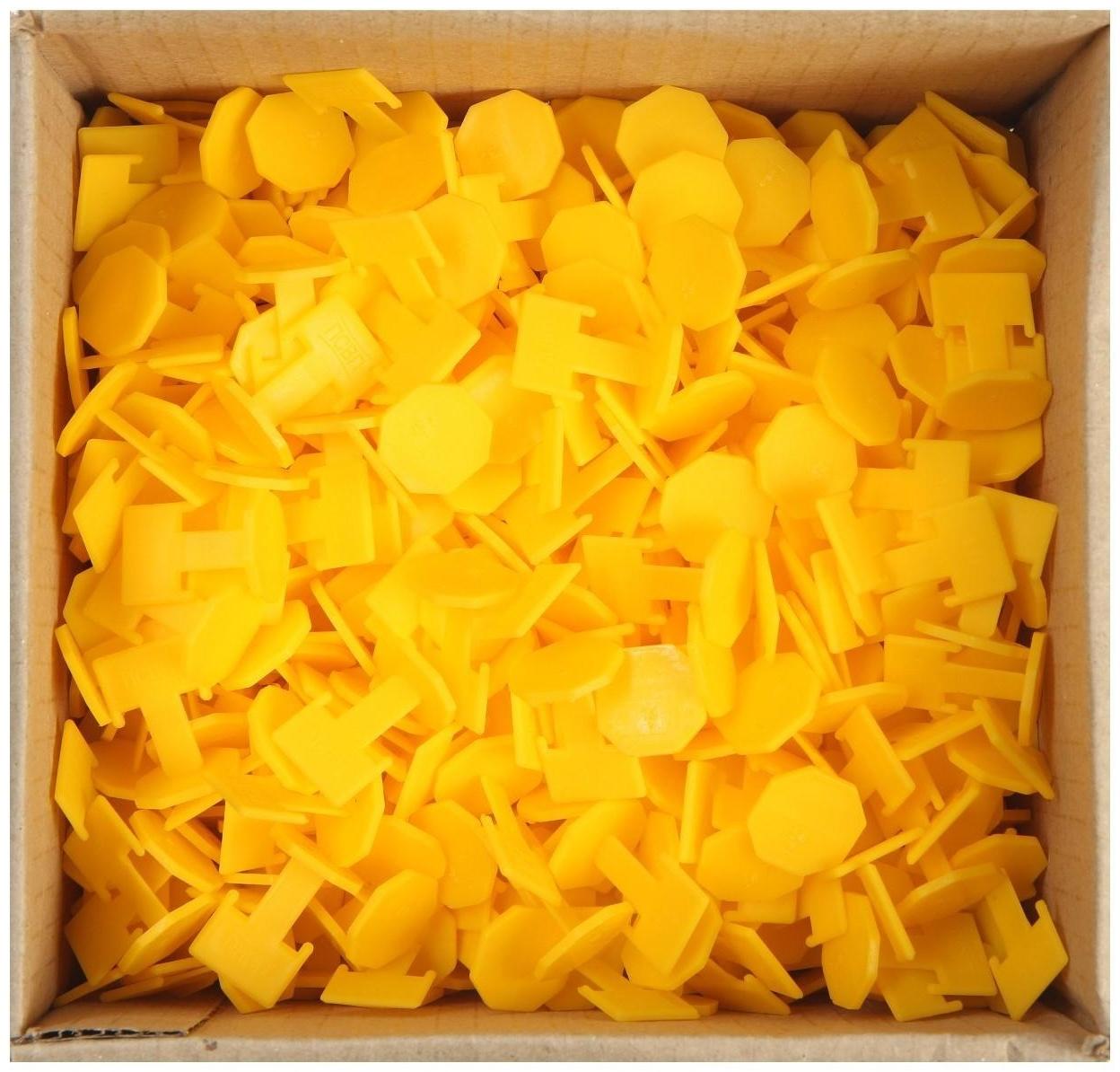 Система выравнивания плитки ЛОМ, Зажим 1 мм (500 шт.), коробка