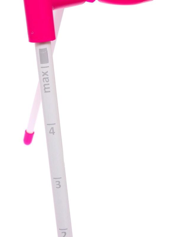 Мольберт двусторонний регулируется по высоте 1, цвет розовый