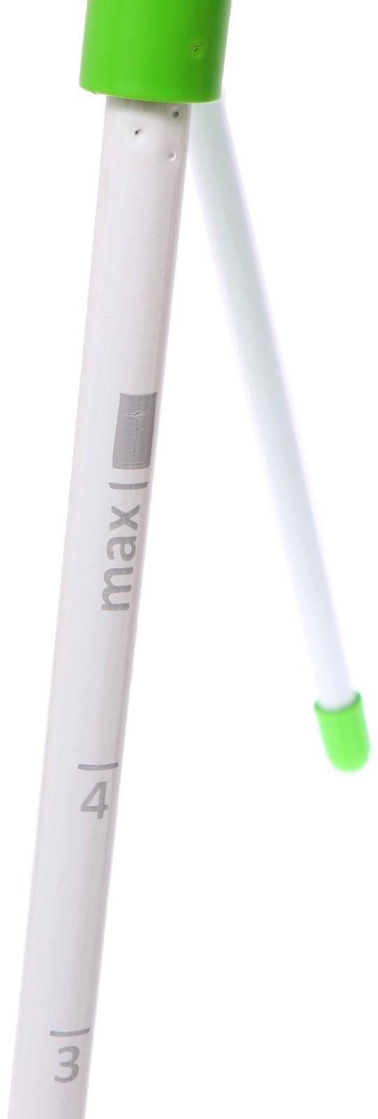 Мольберт детский двусторонний «Доска знаний», регулируется по высоте, цвет салатовый