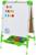Мольберт детский двусторонний «Доска знаний», регулируется по высоте, + учебные принадлежности, цвет салатовый