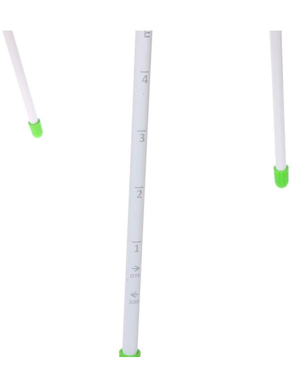 Мольберт детский двусторонний «Доска знаний», регулируется по высоте, + учебные принадлежности, цвет салатовый