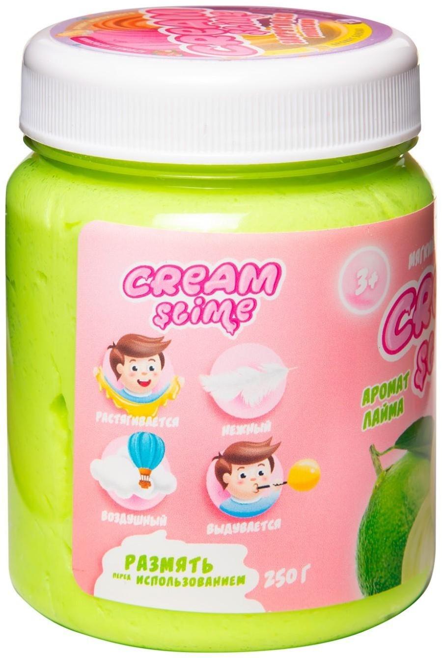 Слайм Cream-Slime с ароматом лайма, 250 г