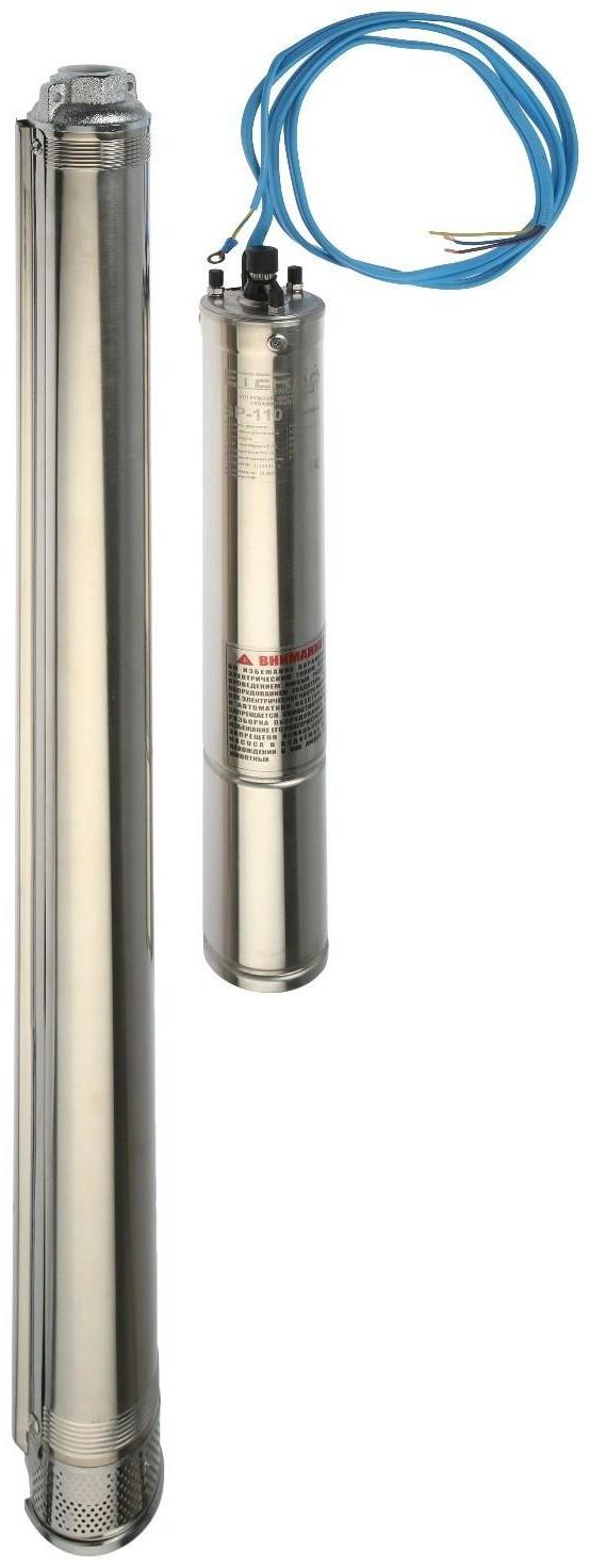 Насос скважинный ETERNA SP-110, центробежный, 1400 Вт, напор 120 м, 47 л/мин, кабель 1.5 м
