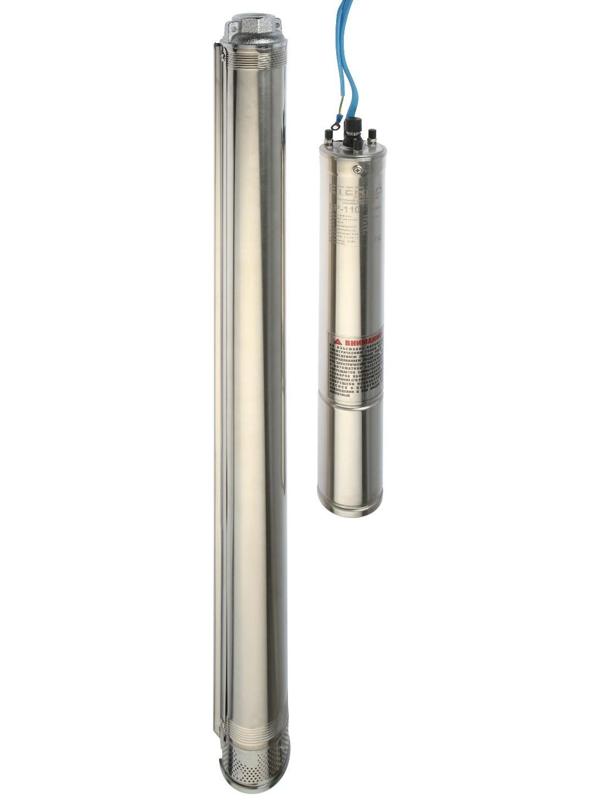 Насос скважинный ETERNA SP-110, центробежный, 1400 Вт, напор 120 м, 47 л/мин, кабель 1.5 м