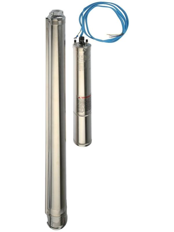 Насос скважинный ETERNA SP-110, центробежный, 1400 Вт, напор 120 м, 47 л/мин, кабель 1.5 м