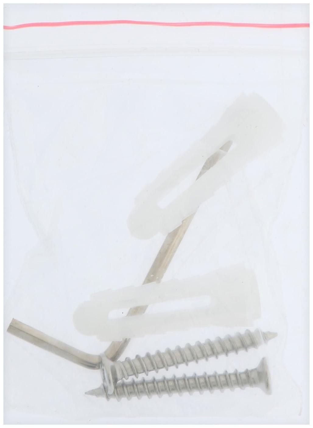 Крючок Accoona A12601, настенный, черный