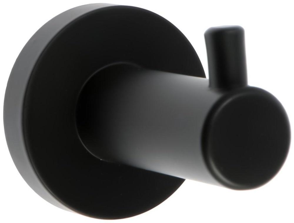 Крючок Accoona A12601, настенный, черный