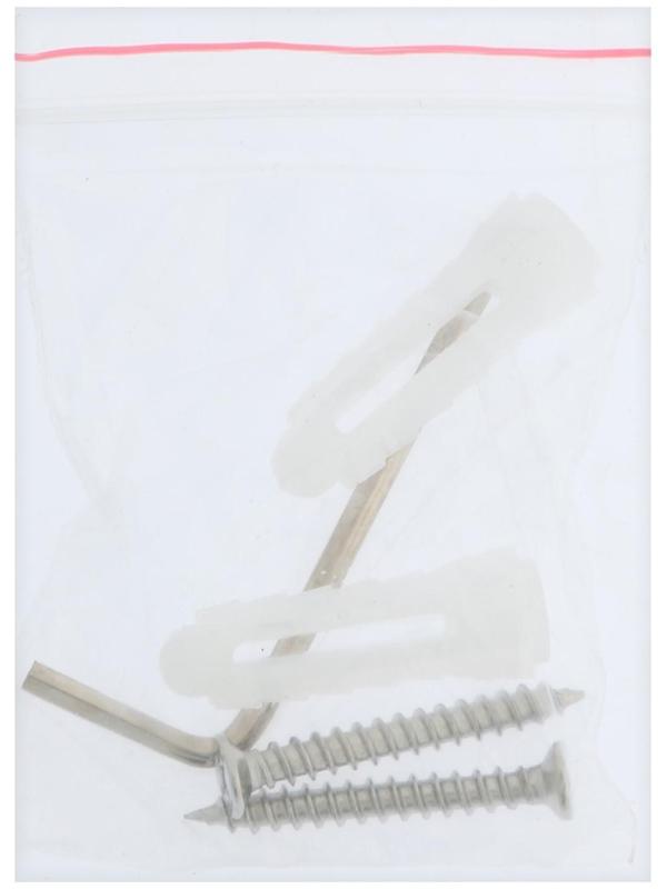 Крючок Accoona A12601, настенный, черный