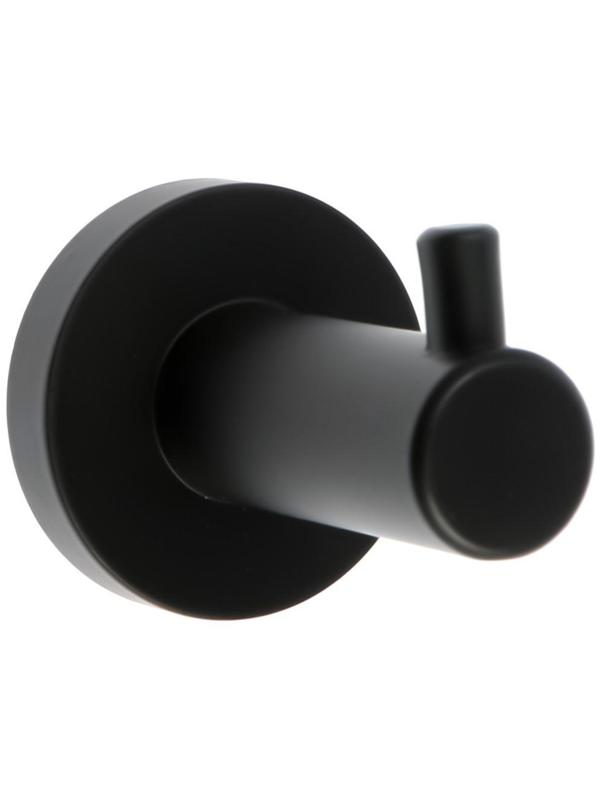 Крючок Accoona A12601, настенный, черный