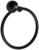 Полотенцедержатель Accoona A12608, кольцо, черный