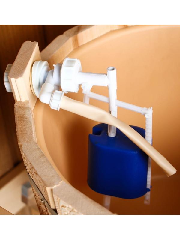 Обливное устройство 16 л, с пластиковой вставкой Русский узор