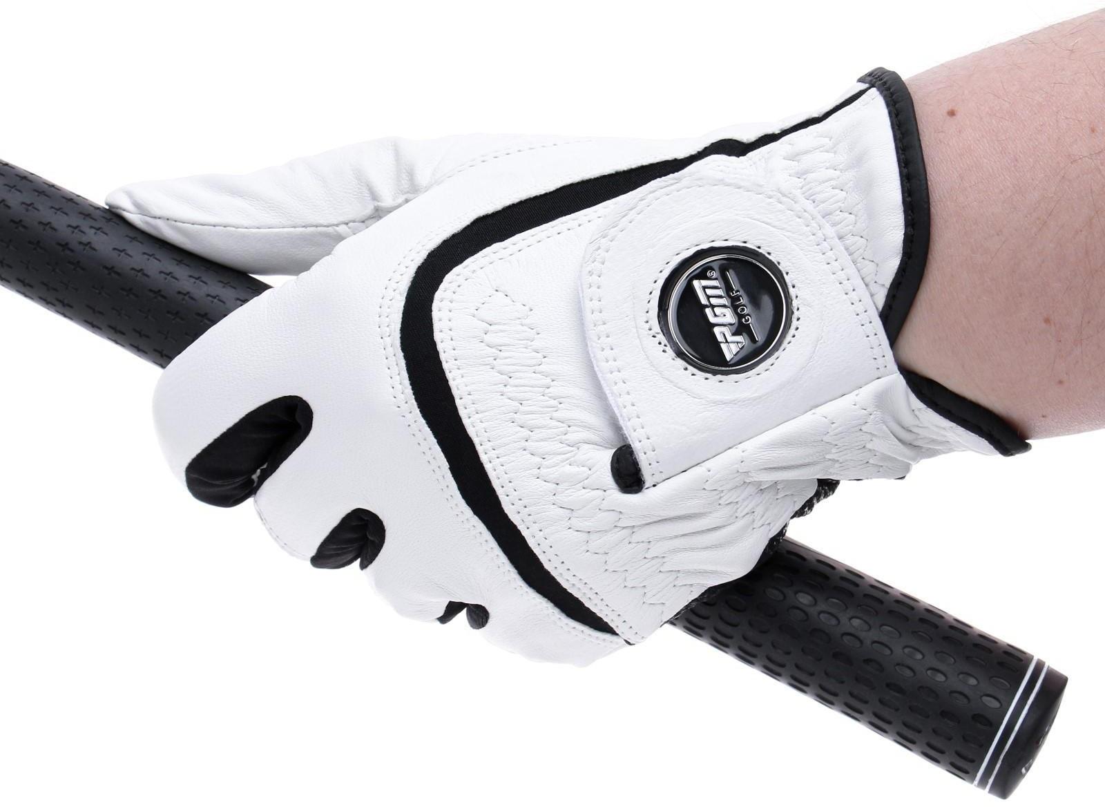 Перчатка для гольфа PGM, мужская, левая, противоскользящая, овчина, размер 22