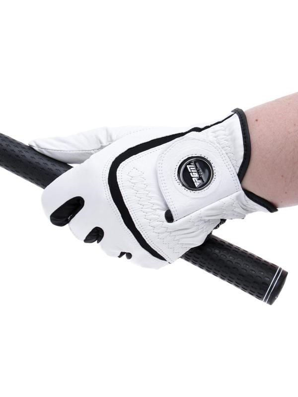 Перчатка для гольфа PGM, мужская, левая, противоскользящая, овчина, размер 22