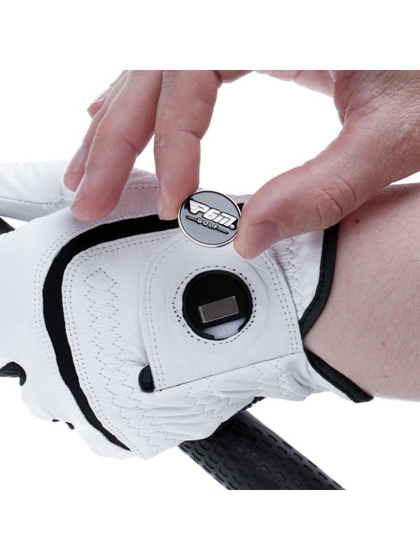 Перчатка для гольфа PGM, мужская, левая, противоскользящая, овчина, размер 22