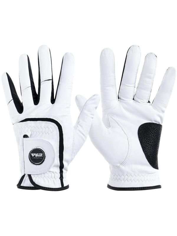 Перчатка для гольфа PGM, мужская, левая, противоскользящая, овчина, размер 22