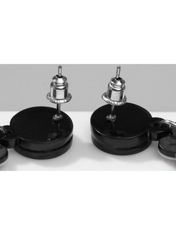 Серьги акрил 