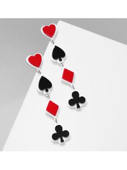 Серьги акрил 