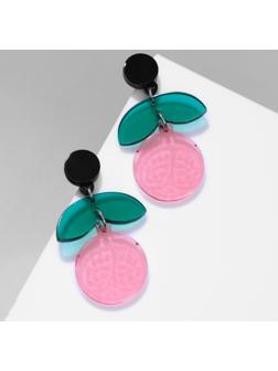 Серьги акрил 