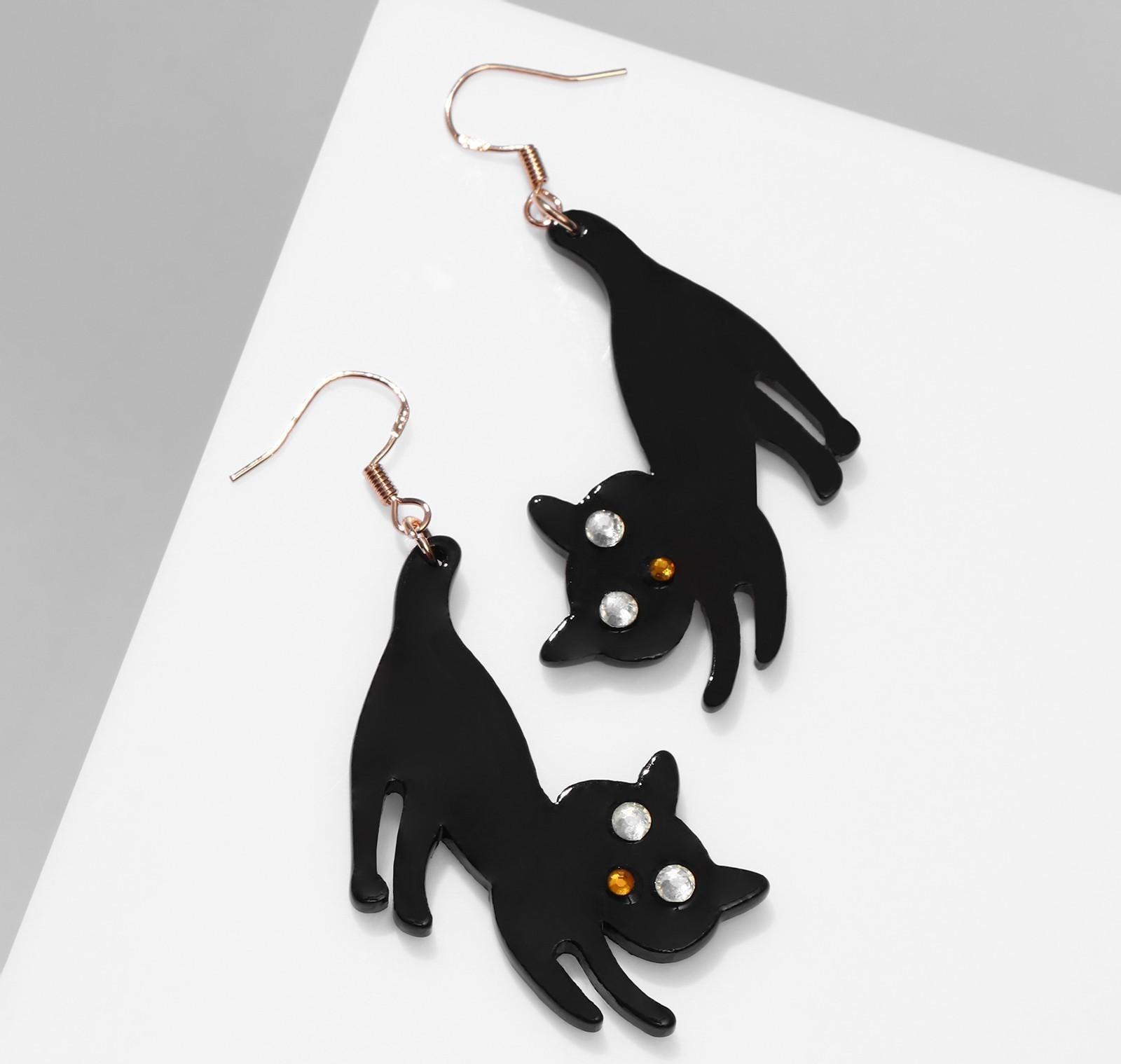 Серьги акрил 