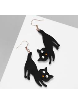 Серьги акрил 