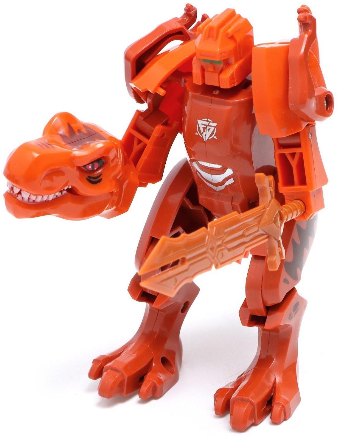 Робот «Динобот», трансформируется