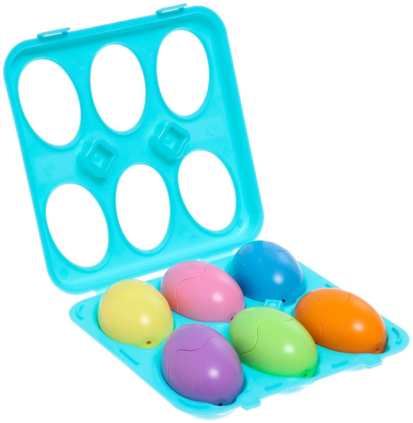 Сортер «Яички», набор 6 шт.