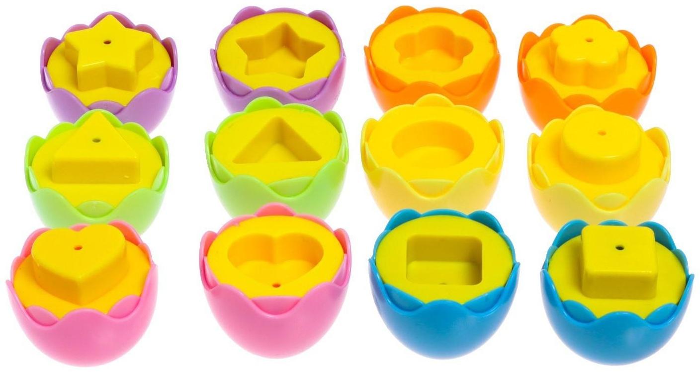 Сортер «Яички», набор 6 шт.