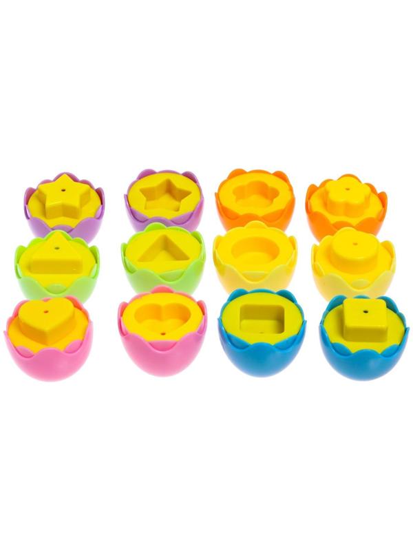 Сортер «Яички», набор 6 шт.